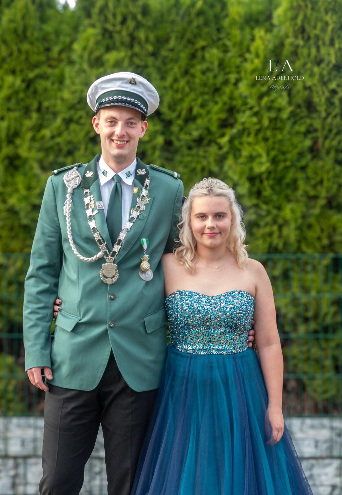 2025: König Malte Littau - Königin Julia Matern