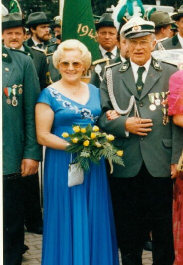1967: König Anton Kluthe - Königin Hanni Kohne
